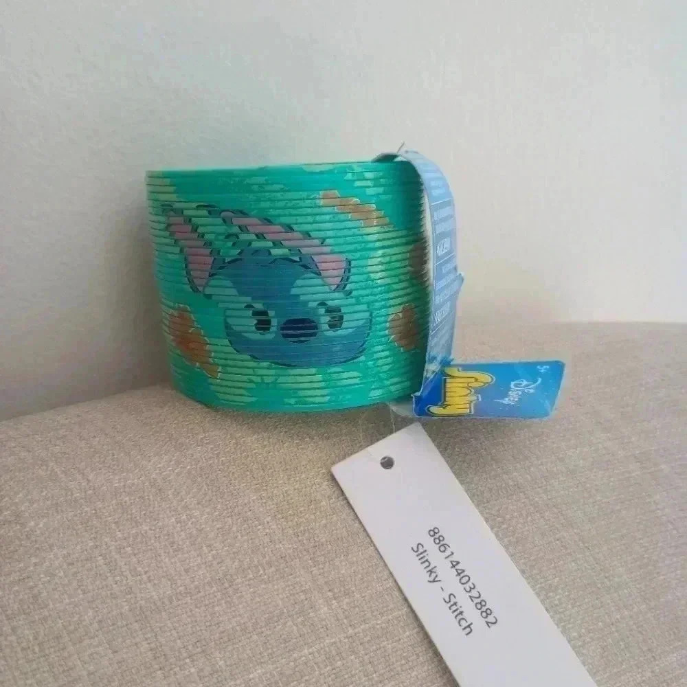 Disney slinky stitch Lilo aquamarine kids toy blue activities accessories childr